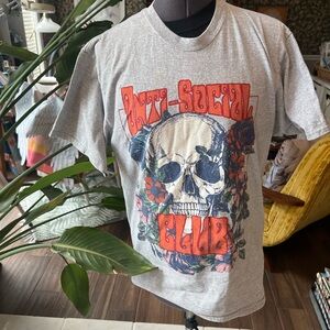 Anti Social Club T-Shirt by hard ten size M